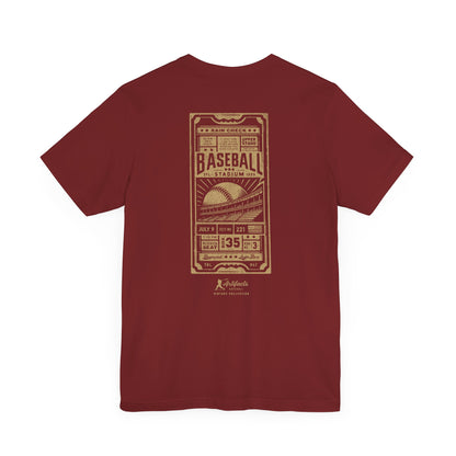Box Seat Ticket_Artifacts Baseball Collection T-Shirt