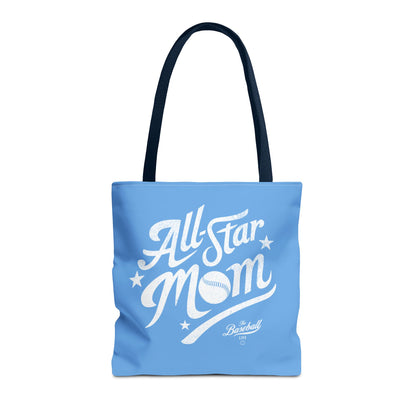 All-Star Mom Tote Bag_Carolina Blue