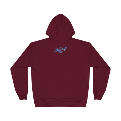 The Baseball Life Hoodie w/Grommets_Carolina Blue Print