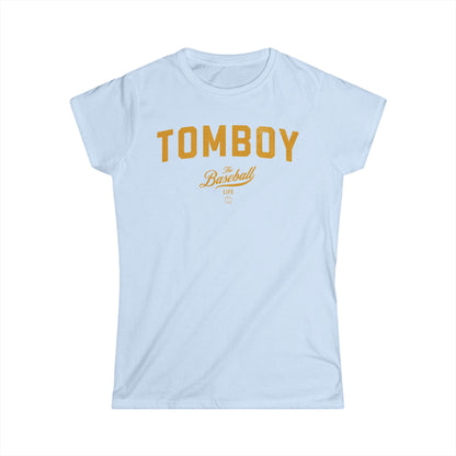 Tomboy Women's Baseball T-Shirt