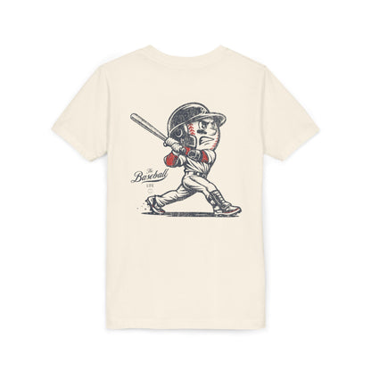 Youth Mr. Baseball Mascot Home Run T-Shirt