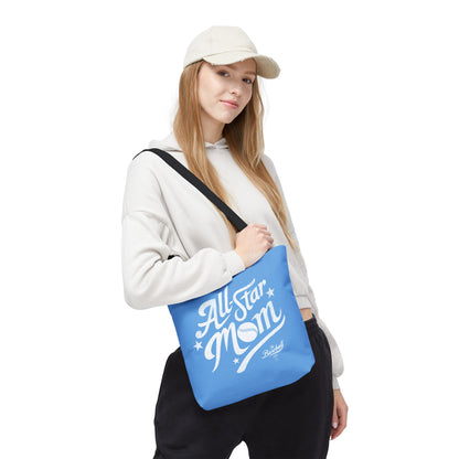 All-Star Mom Tote Bag_Carolina Blue