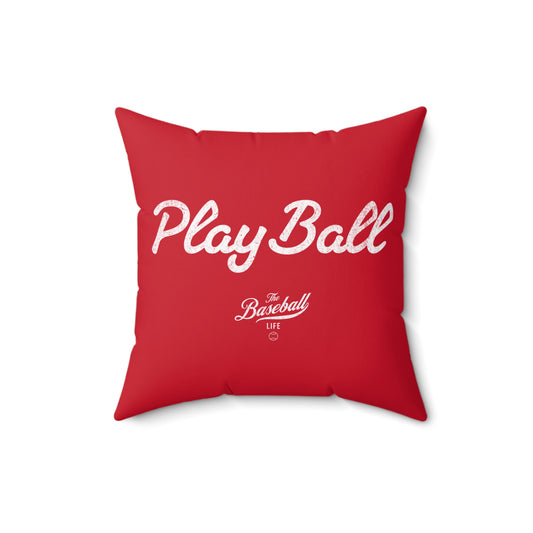 Accent Pillow_Play Ball_Red