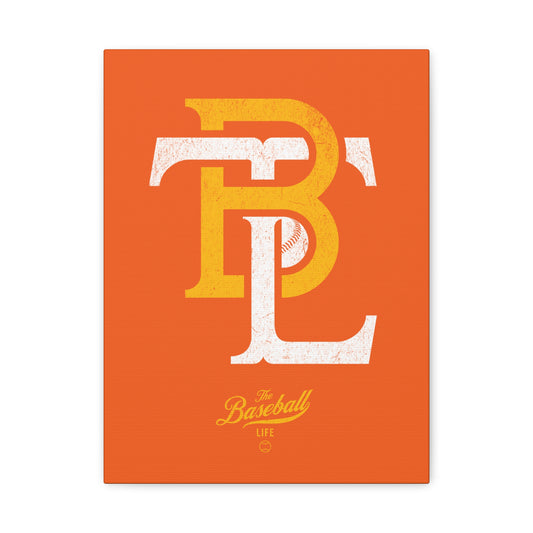TBL Insignia Wall Art Canvas_Orange