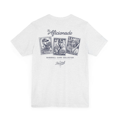 The Aficionado Baseball Card Collector T-Shirt