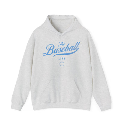 The Baseball Life Hoodie_Carolina Blue Print