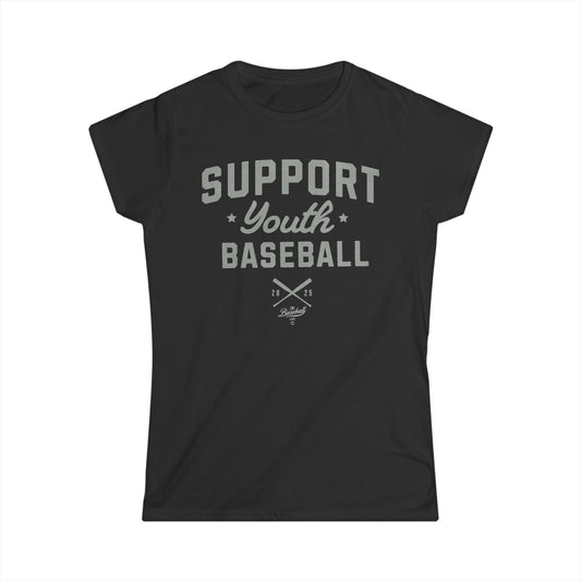 Support Youth Baseball Women's T-Shirt