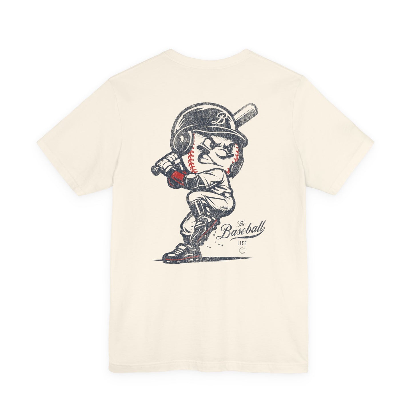 Mr. Baseball Mascot Batting T-Shirt