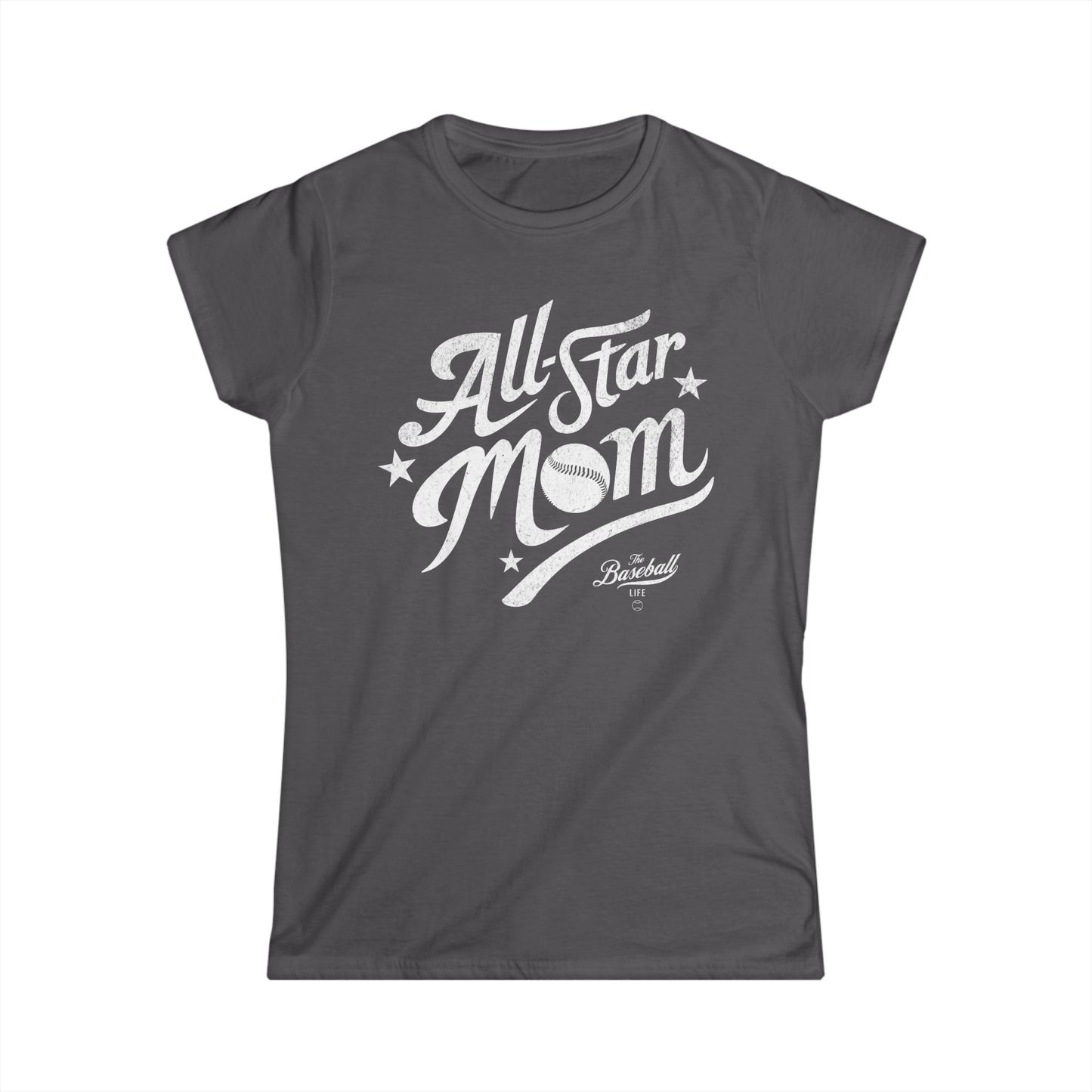 Women's All-Star Mom Baseball T-Shirt
