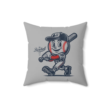Accent Pillow_Mr. Mascot Batter Up!