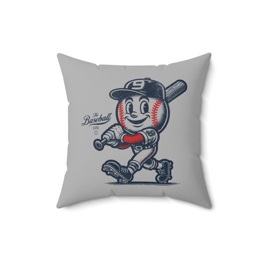 Accent Pillow_Mr. Mascot Batter Up!