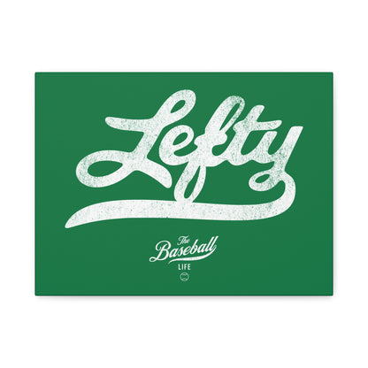 Lefty Wall Art Canvas_Green