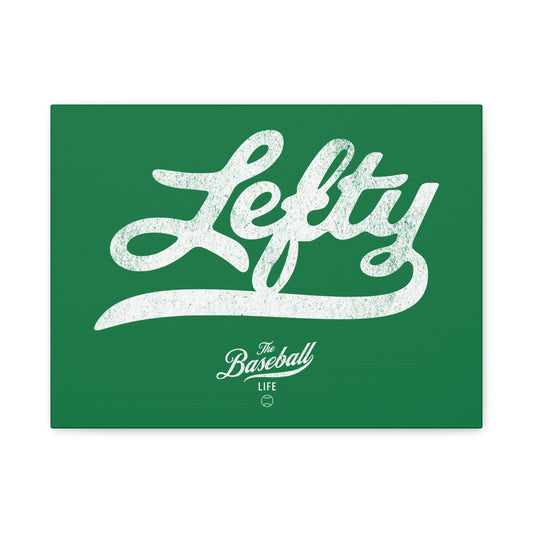 Lefty Wall Art Canvas_Green