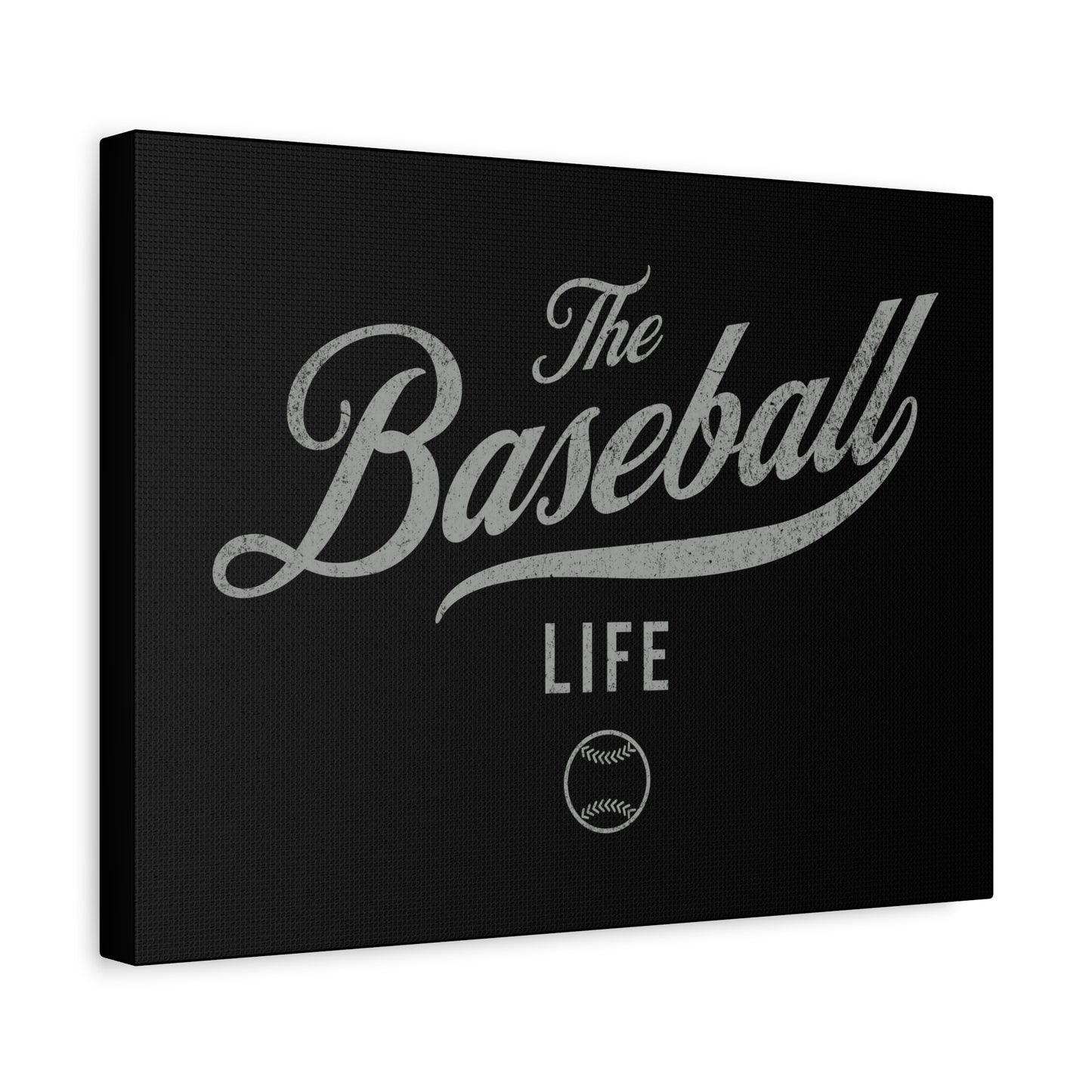 Wall Art Canvas_Black w Silver Gray