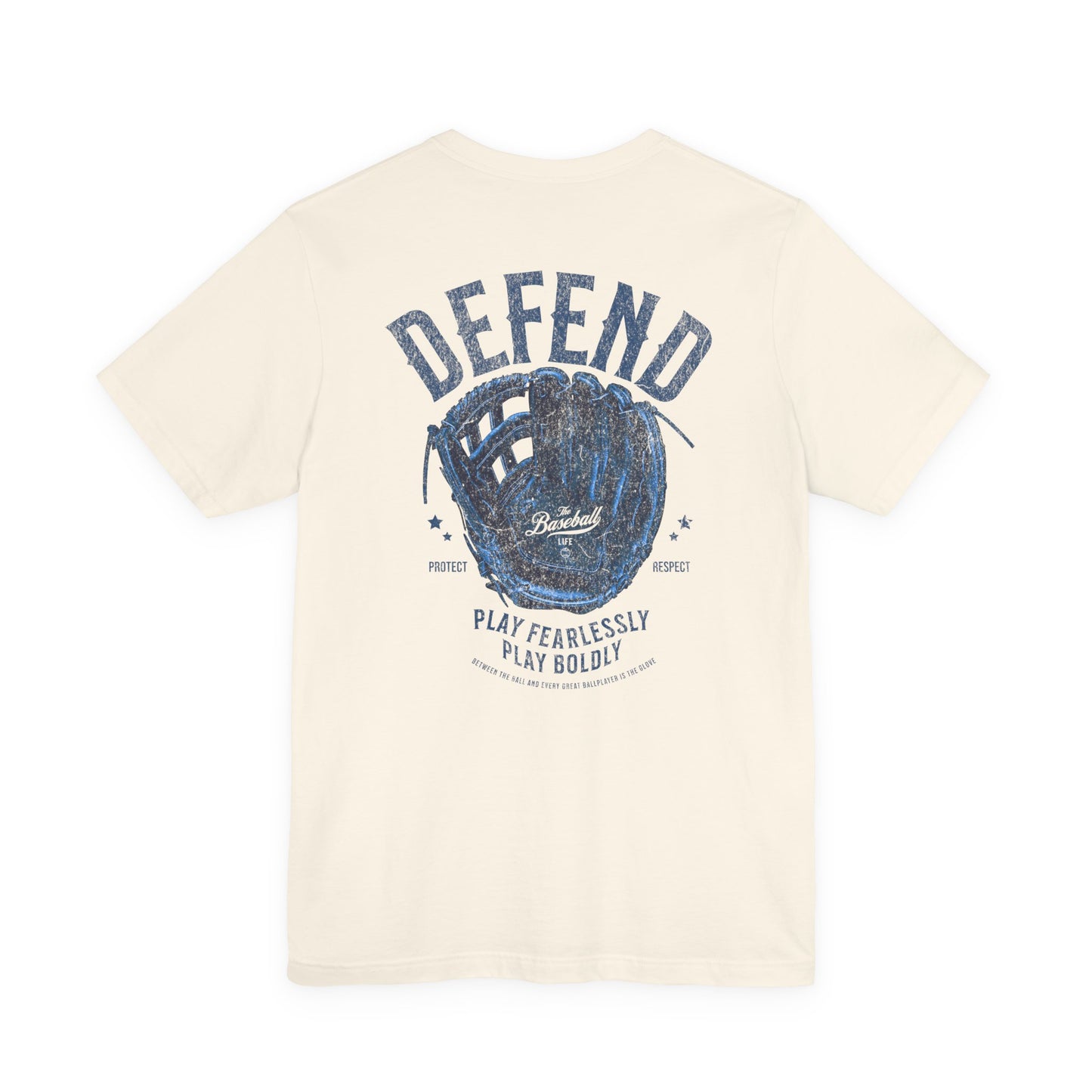 Defend Baseball Glove T-Shirt
