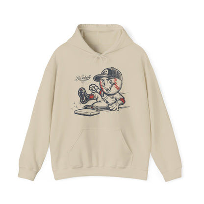 Mr. Baseball Mascot Sliding Hoodie