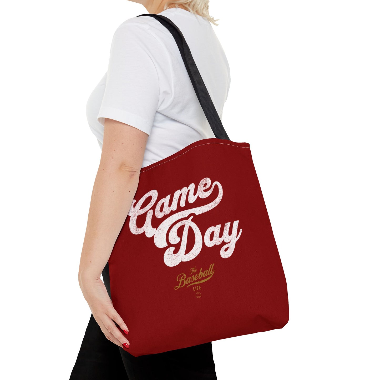 Game Day Tote Bag_Maroon