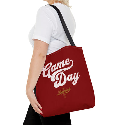Game Day Tote Bag_Maroon