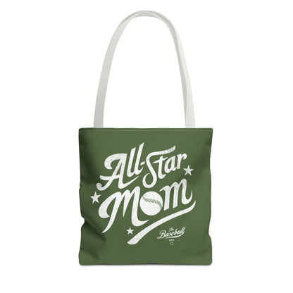 All-Star Mom Tote Bag_Military Green