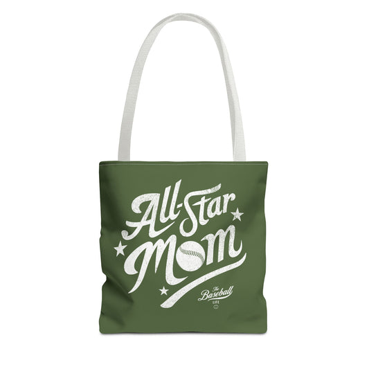 All-Star Mom Tote Bag_Military Green