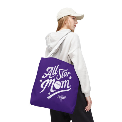 All-Star Mom Tote Bag_Team Purple
