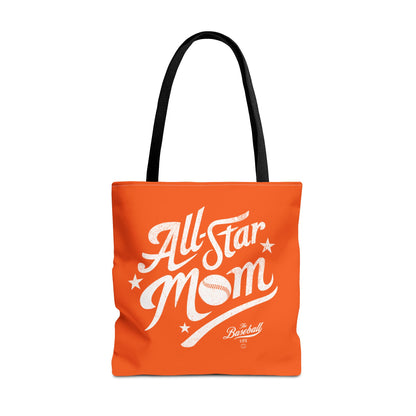 All-Star Mom Tote Bag_Orange