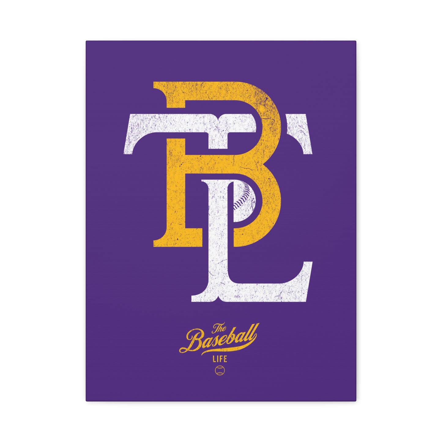 TBL Insignia Wall Art Canvas_Purple