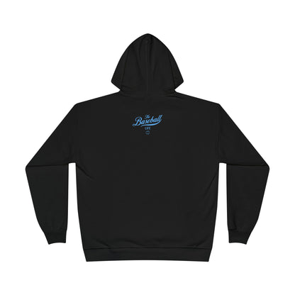 The Baseball Life Hoodie w/Grommets_Carolina Blue Print