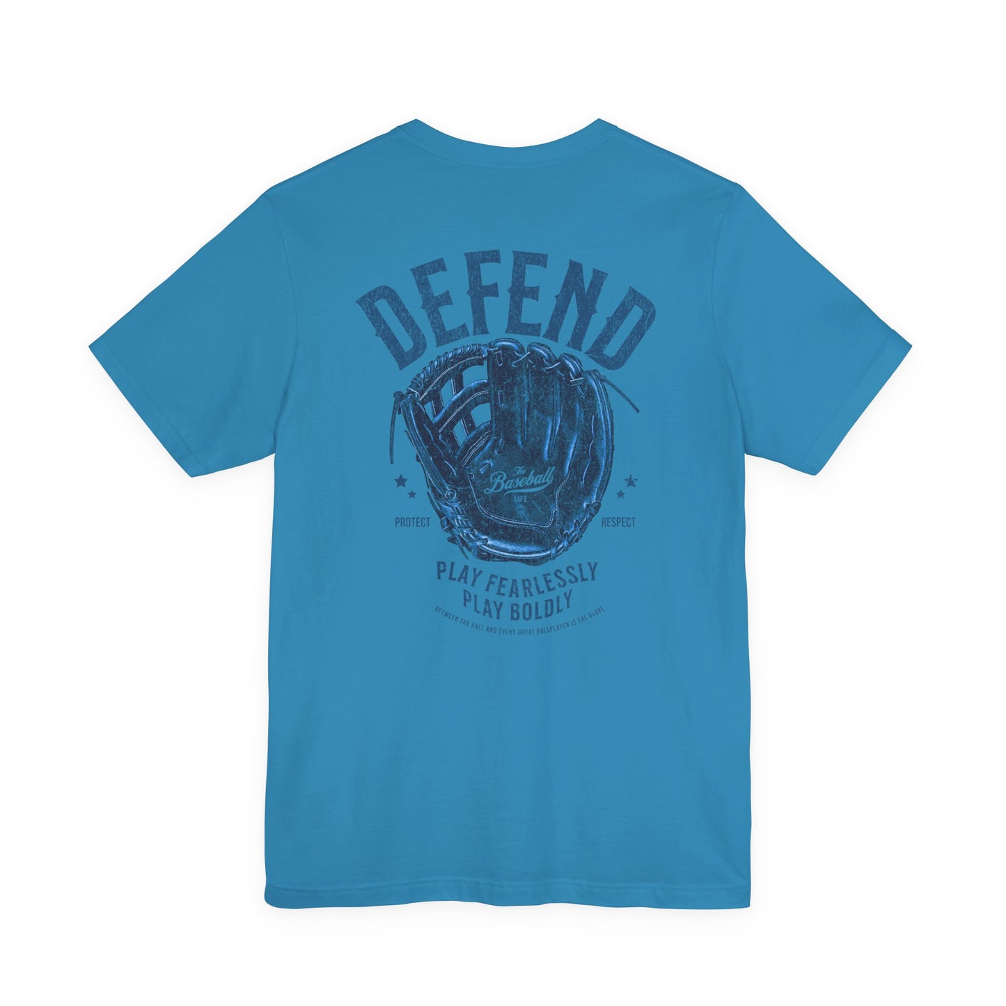 Defend Baseball Glove T-Shirt