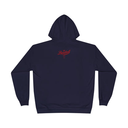 The Baseball Life Hoodie w/Grommets_Red Print