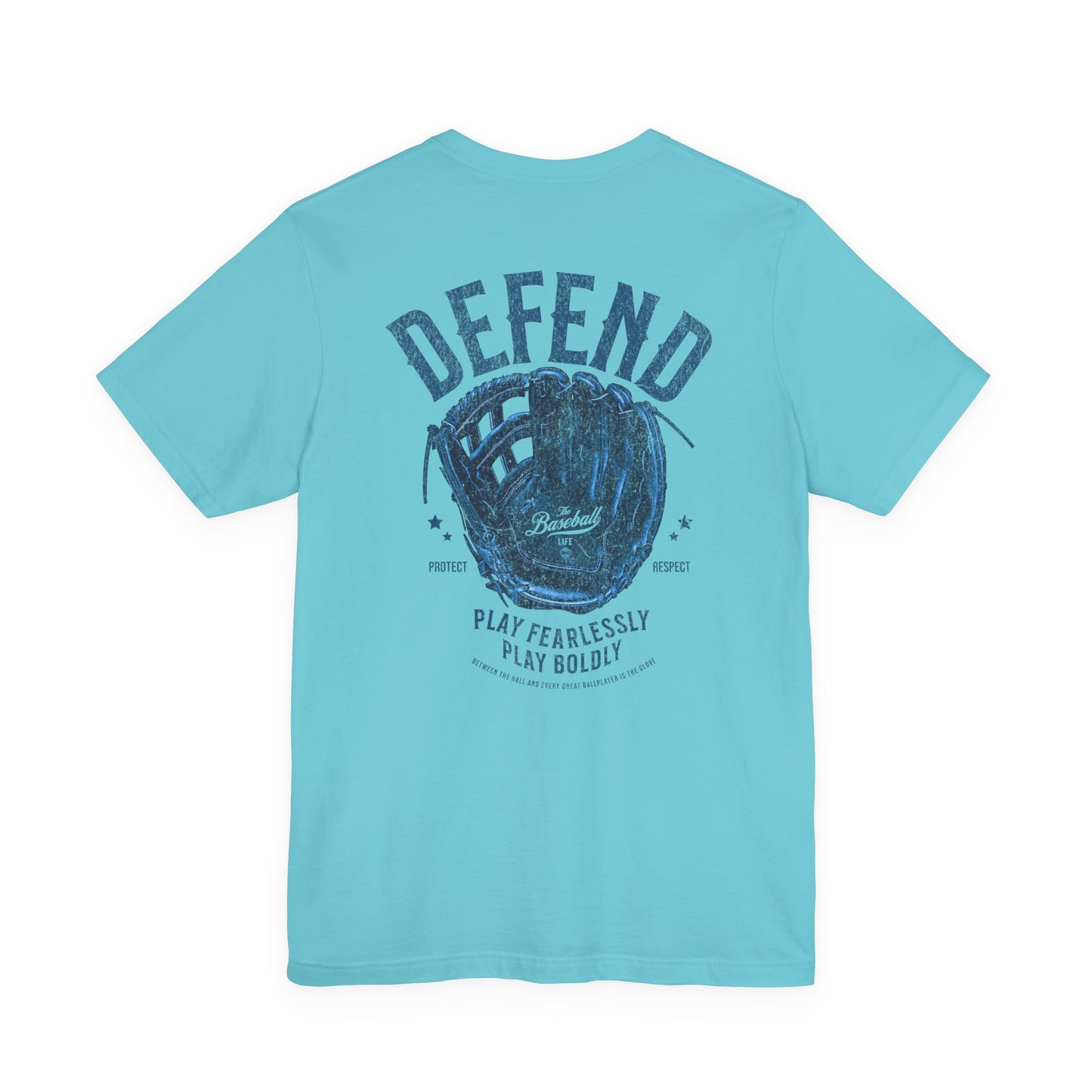 Defend Baseball Glove T-Shirt