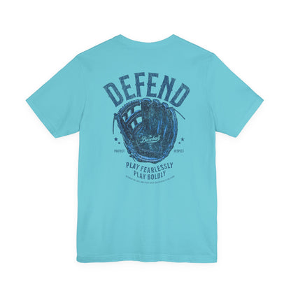 Defend Baseball Glove T-Shirt