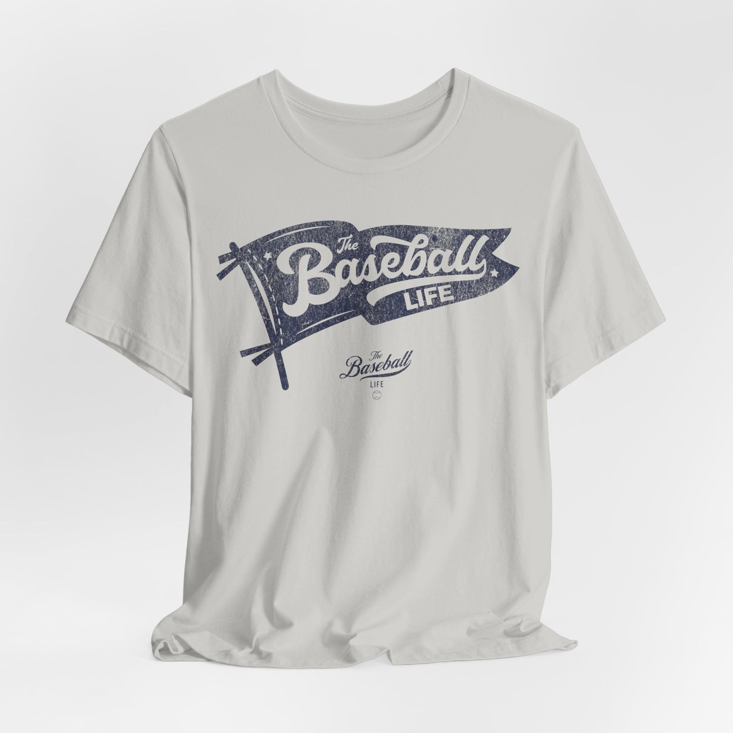 Baseball Pennant T-Shirt - Navy Print