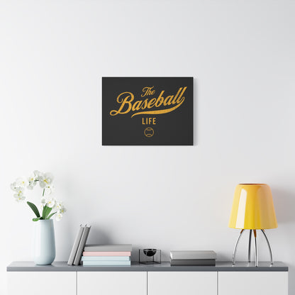 Wall Art Canvas_Black w Yellow Gold