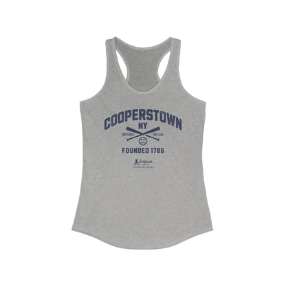 Cooperstown NY_Artifacts Baseball Collection Racerback Tank