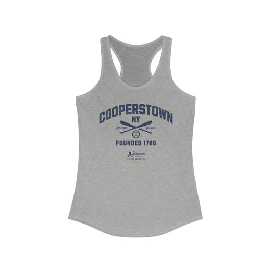 Cooperstown NY_Artifacts Baseball Collection Racerback Tank