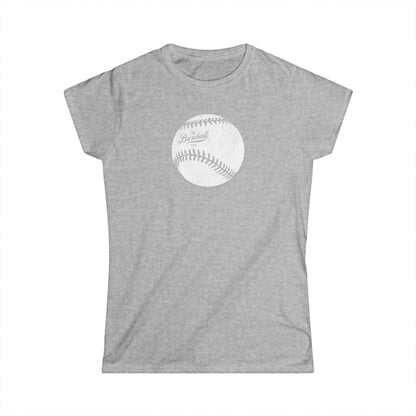 Women's Weathered Baseball T-Shirt