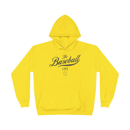 The Baseball Life Hoodie w/Grommets_Navy Print