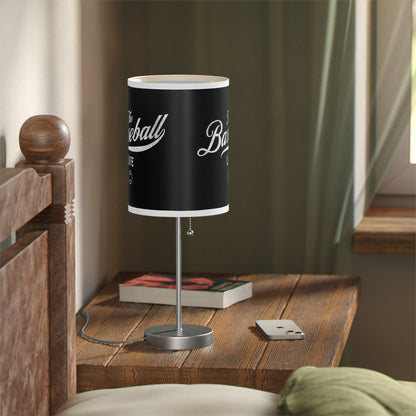 Table Lamp_Black w White Print
