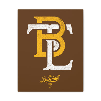 TBL Insignia Wall Art Canvas_Dirt Brown