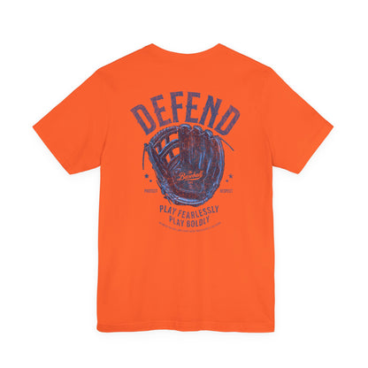 Defend Baseball Glove T-Shirt