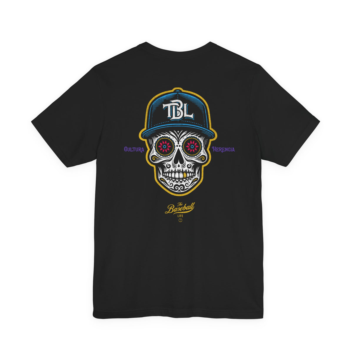 Sugar Skull Baseball T-Shirt