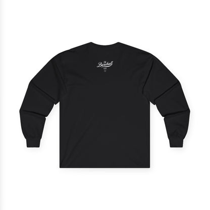 The Baseball Life Long Sleeve T-Shirt_White Print