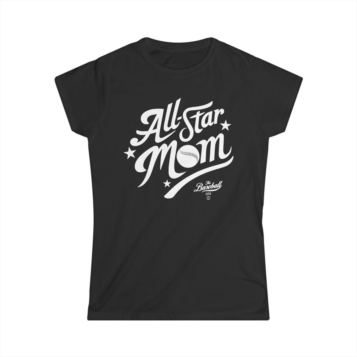 All Star Mom Women's Baseball T-Shirt