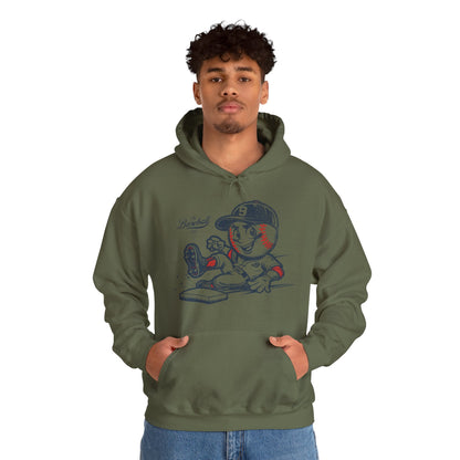 Mr. Baseball Mascot Sliding Hoodie
