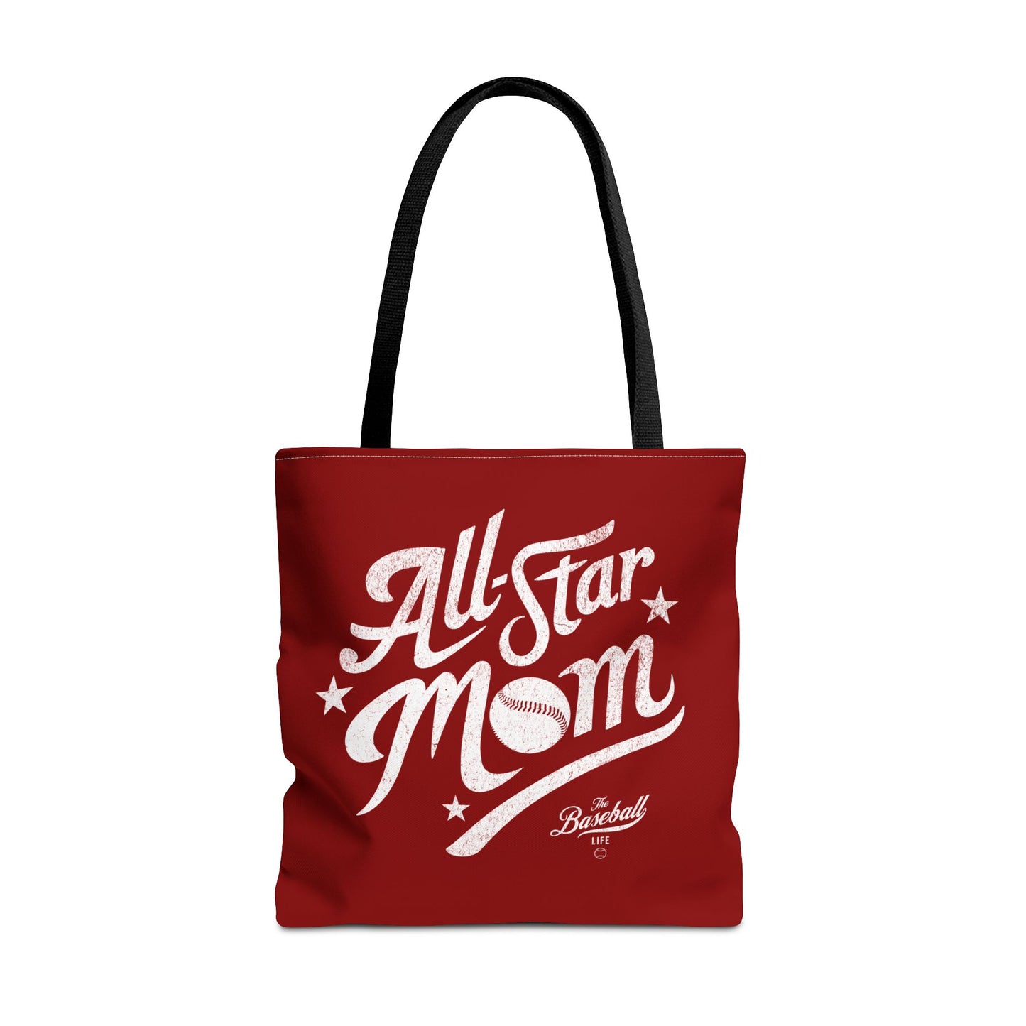 All-Star Mom Tote Bag_Maroon
