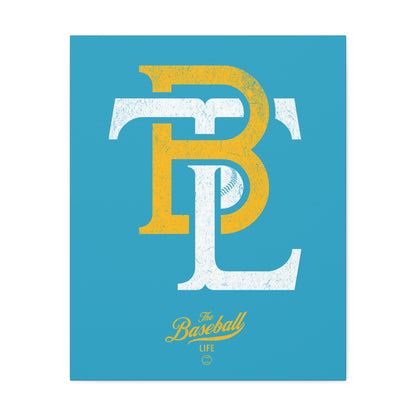 TBL Insignia Wall Art Canvas_Turquoise