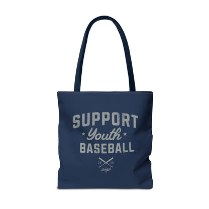 Support Youth Baseball Tote Bag_Navy