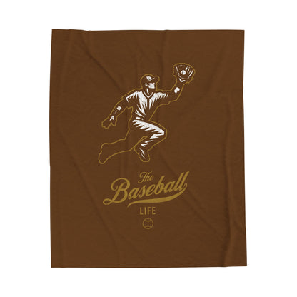 Velveteen Plush Blanket_Player Icon_Brown