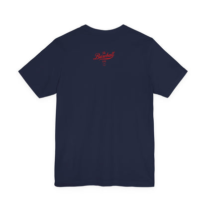 Baseball Pennant T-Shirt - Red Print